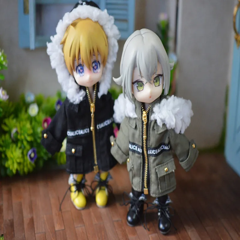 Новинка [1/12 Кукольное пальто] OB11 пальто Obitsu11 одежда (подходит для BJD12 Cu пакет