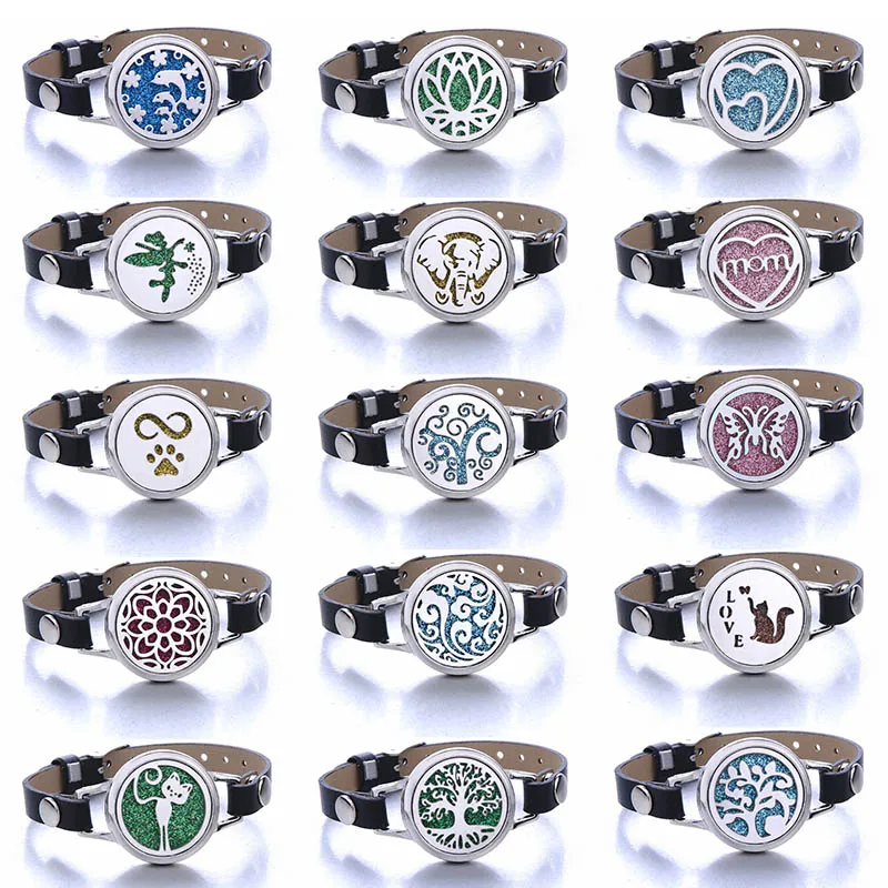 Древо жизни браслет для ароматерапии эфирное масло Арома диффузор браслеты с