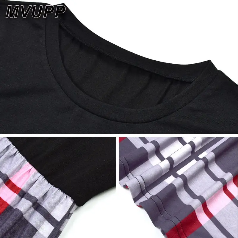 Клетчатые платья для мамы и дочки подходящая одежда семейный образ наряды платье