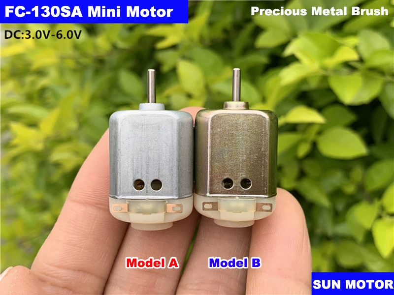 FC 130SA DC 3V 3 7 V 5V 6V 13000 об/мин высокого Скорость большим вращающим моментом мини 130