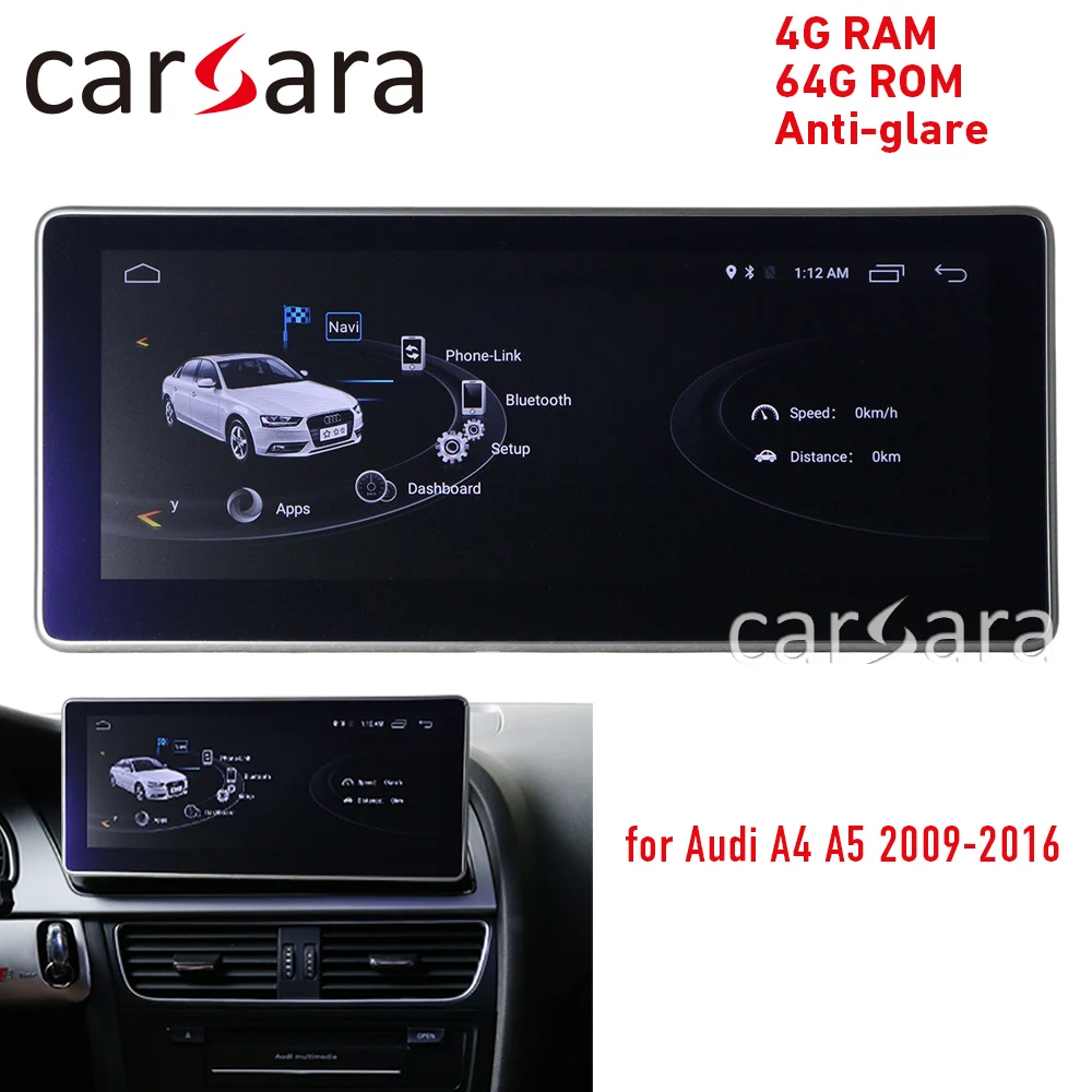 Мультимедийный плеер для Aud i A4 A5 09 16 Android 10 сенсорный экран с высоким разрешением 25