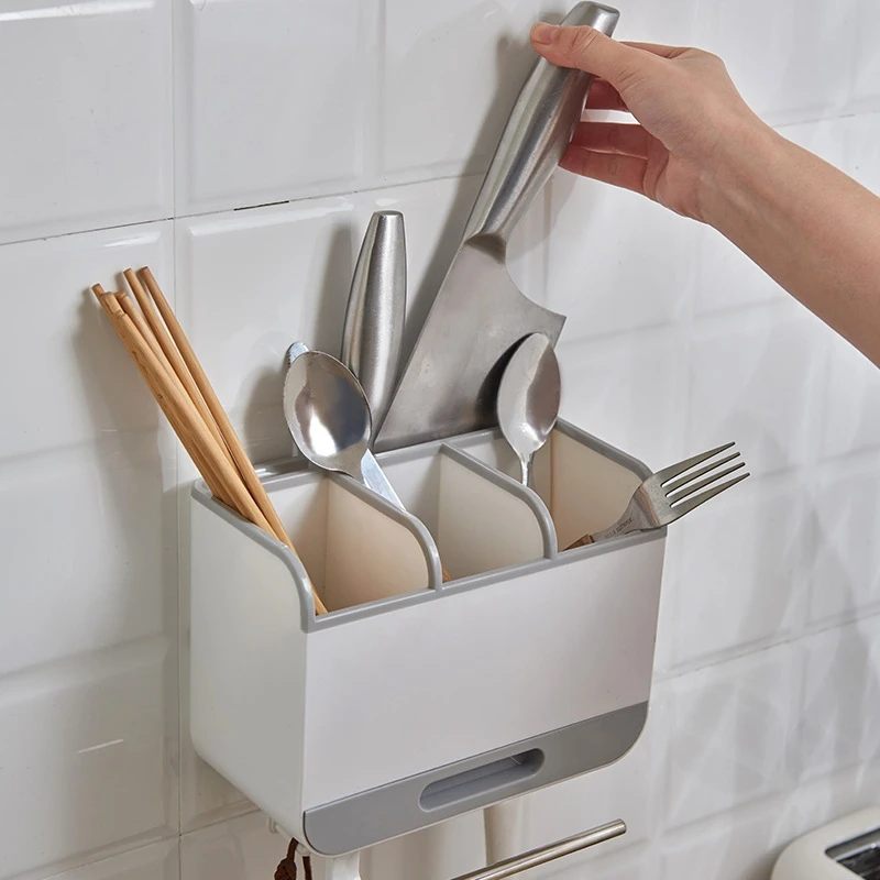 

Kitchen Organizer Tableware Holder Kitchen Housekeeper Chopsticks Forks Spoons Storage Box Kitchen Accessories