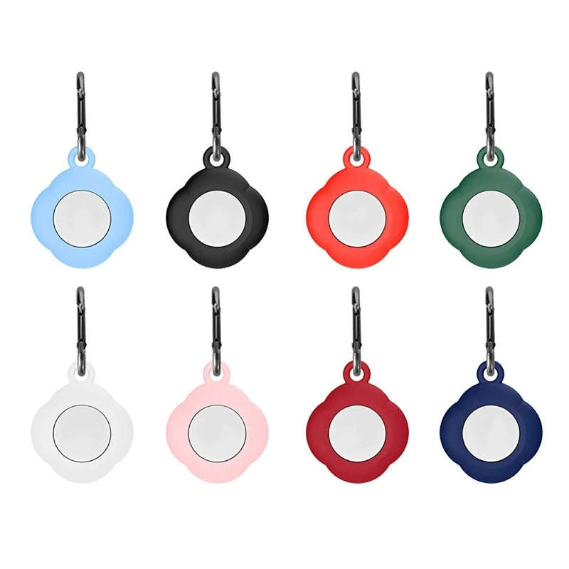 

GTWIN New For Apple Airtags Liquid Silicone Sleeve Case Cover Sweatproof Protector Anti-lost Device Protective Sleeve Wholesale