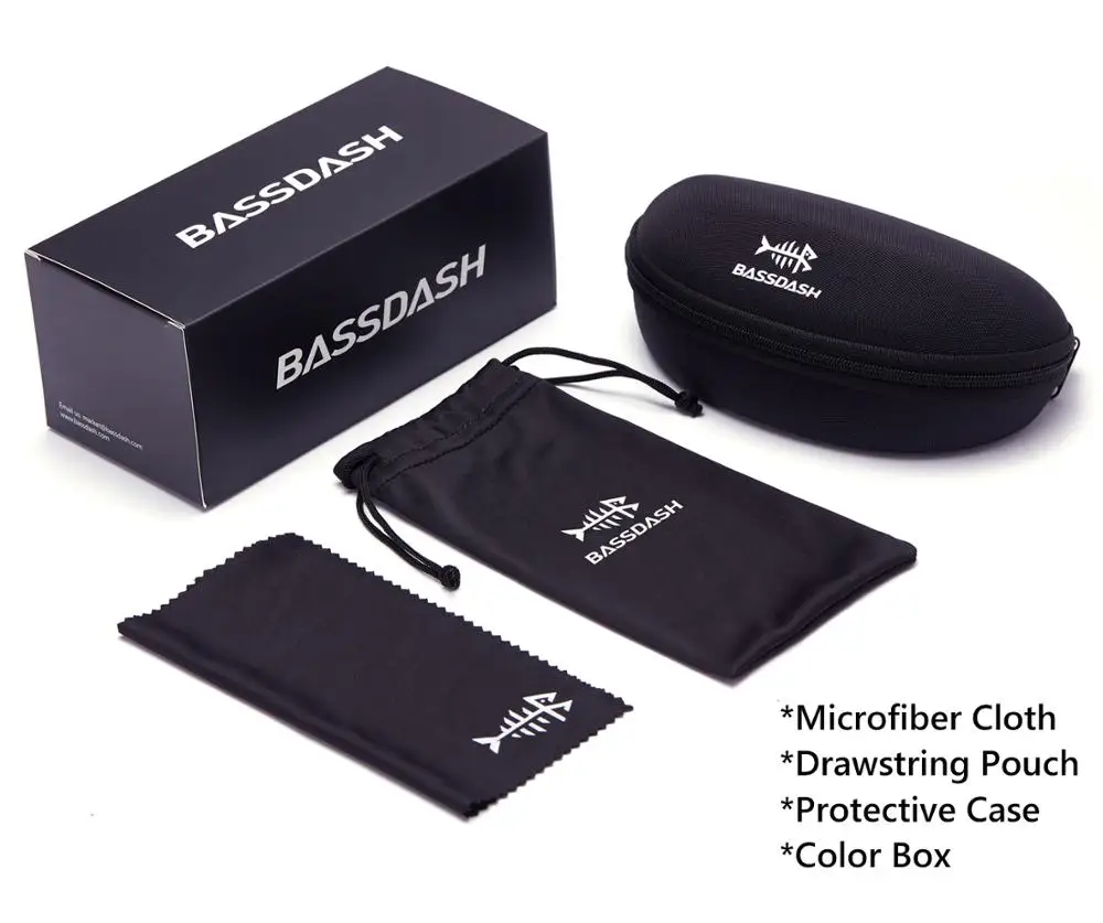 Поляризованные спортивные солнцезащитные очки Bassdash V01 для мужчин и женщин 100%