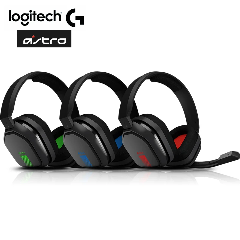Игровая гарнитура Logitech Astro A10 Киберспорт головные уборы с микрофоном для PS4 Xbox/One и
