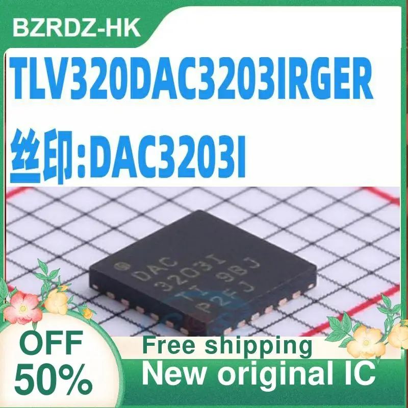 

1-20PCS TLV320DAC3203IRGER :DAC3203I CODEC QFN24 New original IC