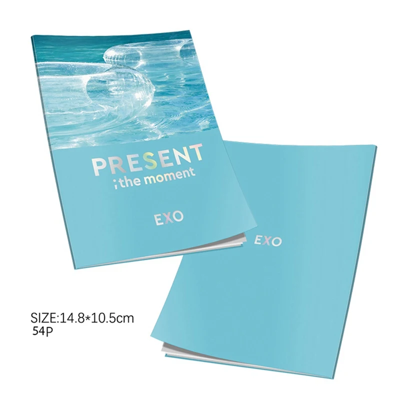 

KPOP EXO PRESENT The Moment Album Self Made Paper Mini Card Photo Card Poster HD Photocard Fans Gift Collection