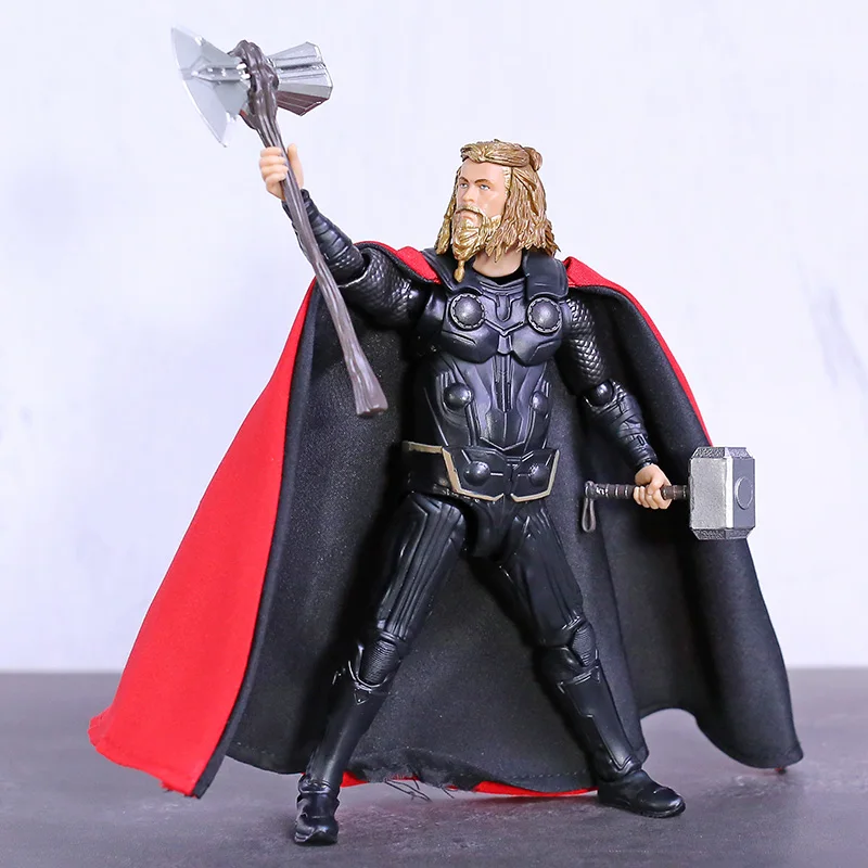 SHF Мстители финал Тор 6 дюймов ПВХ экшн-фигурка Коллекционная модель игрушка |