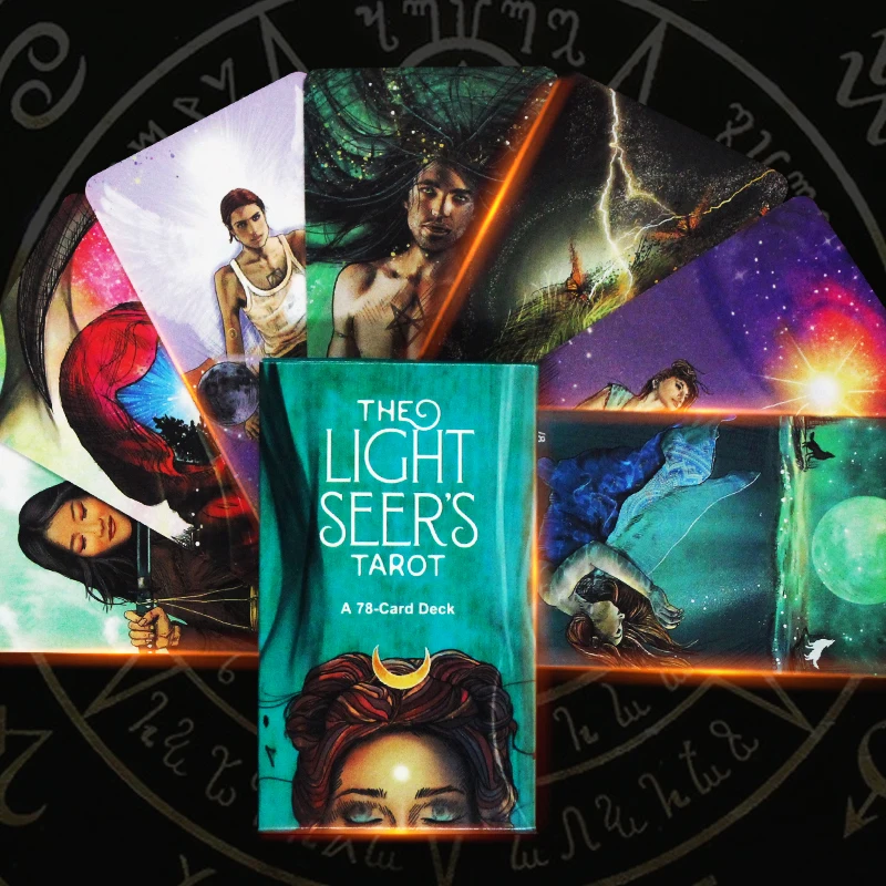 

Hot Sale Full English Version Tarot Interactive Desktop Tarots Deck With Electronic Manual Entertainment High Quality Play Card