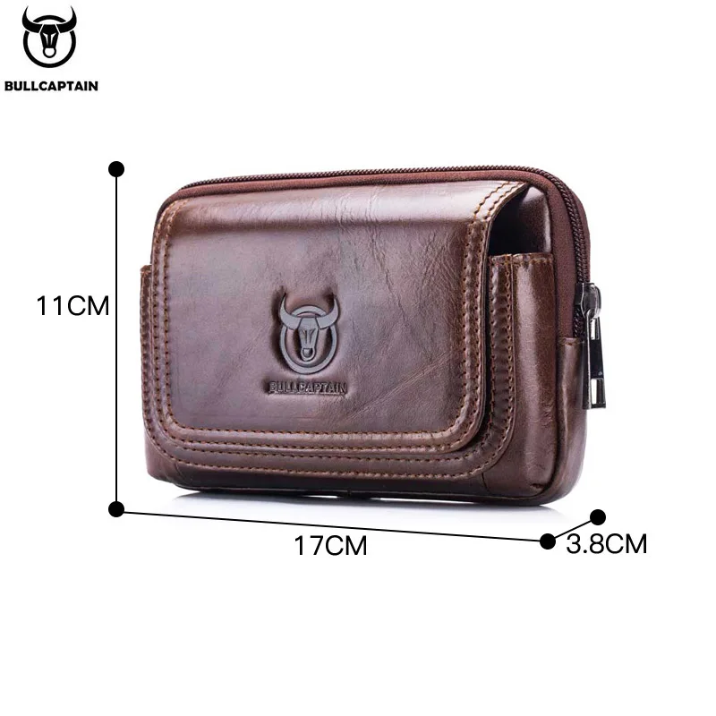 Мужской кошелек BULLCAPTAIN повседневная сумка мессенджер с небольшим карманом новая