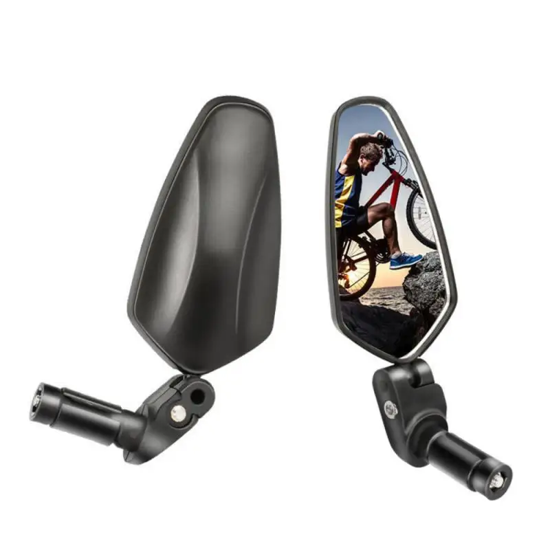 

360° Rotation Bicycle Stainless Steel Lens Mirror MTB Handlebar Side Safety Rear View Mirror Road Bike Cycling Rearview Mirrors