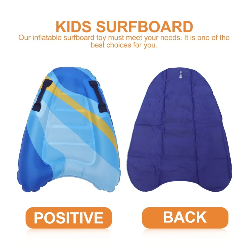 

1pc Inflatable Children Surfboard Interesting Floating Swimming Board