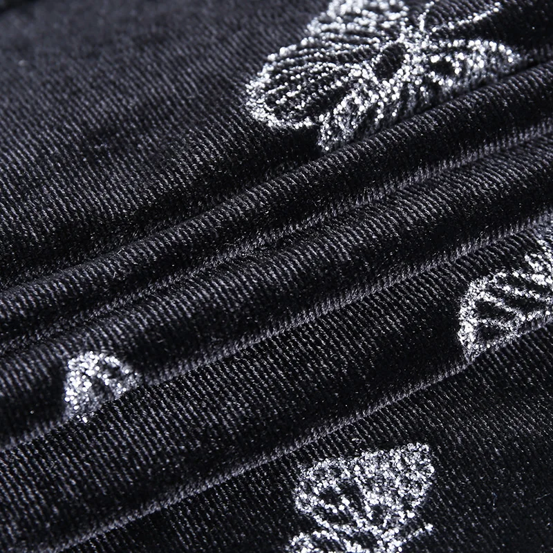 Сексуальные женские комбинезоны Gothblack Харадзюку на тонких бретельках с принтом