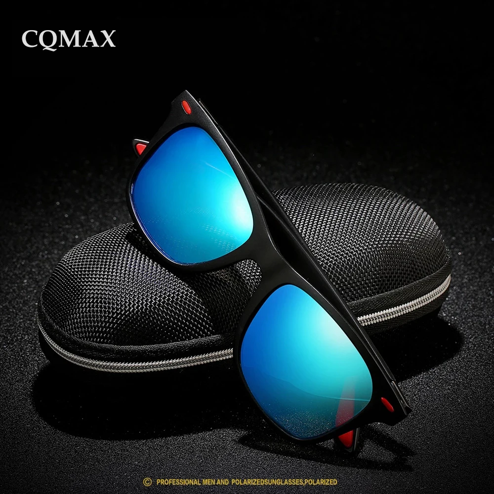 Солнцезащитные очки CQMAX TR90 для мужчин и женщин UV-400 ультралегкие поляризационные