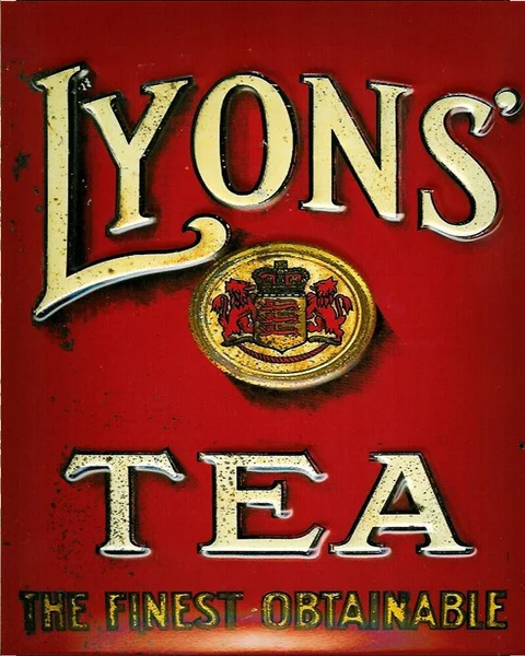 

Lyons Tea VINTAGE ENAMEL METAL TIN SIGN WALL PLAQUE 20X30CM Tin Sign