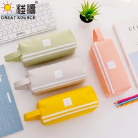 aesthetic pencil case yellow pencil pouch for girls1pc