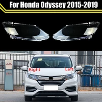 car headlight lens for honda odyssey 2015 2016 2017 2018 2019 headlamp cover replacement auto shell glass lamp case light caps