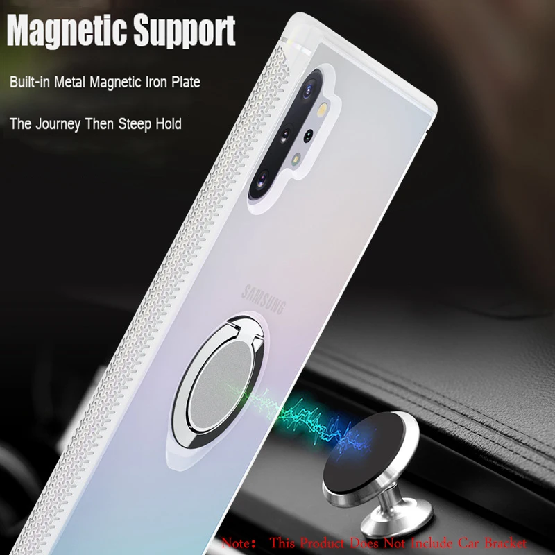 Прозрачный мягкий чехол из ТПУ для Samsung Galaxy Note 10 Plus | Мобильные телефоны и