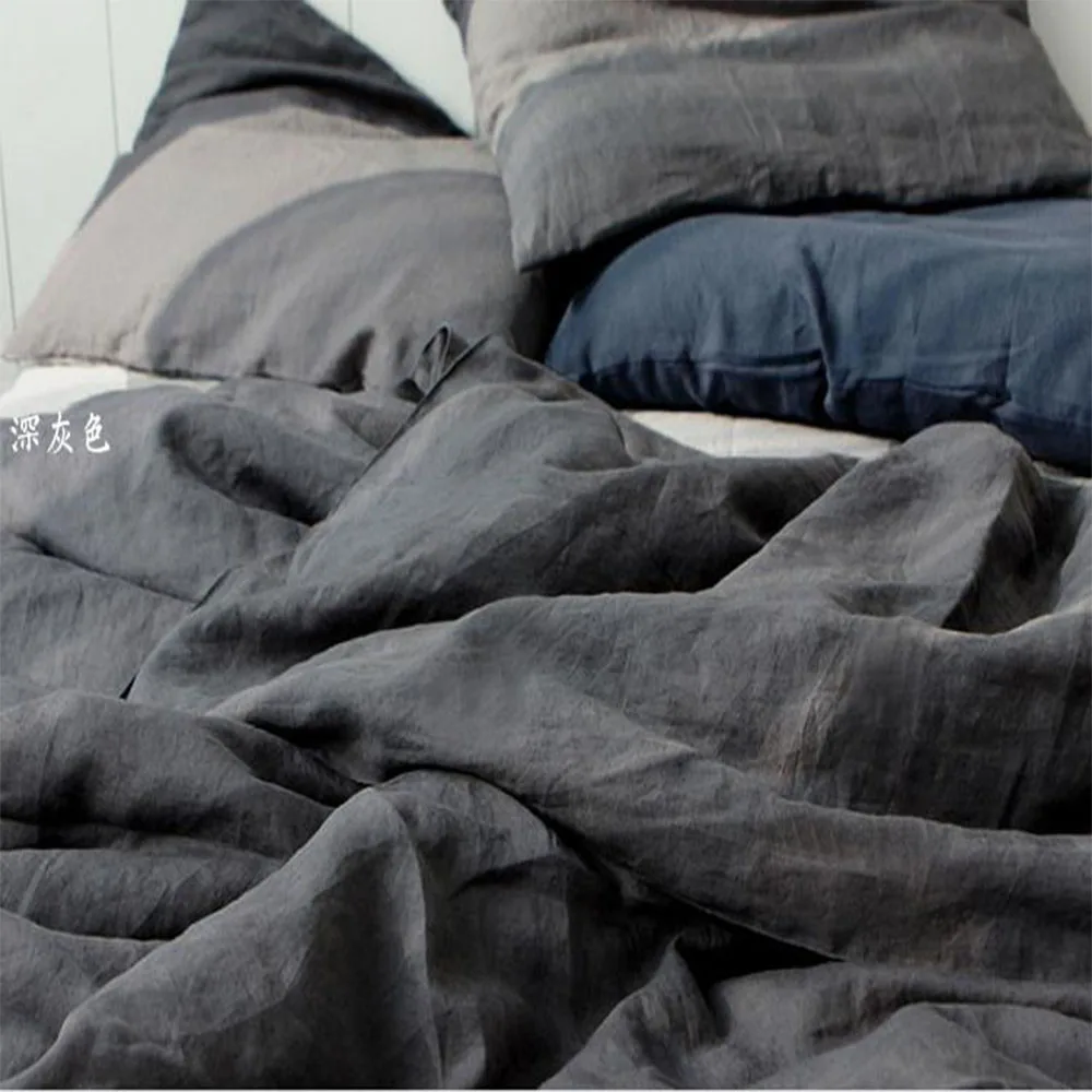 Льняное постельное белье из чистого льна во французском стиле Королевский