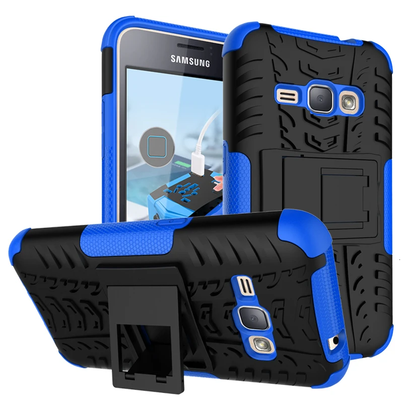 Твердый плотный чехол для Samsung Galaxy J1 2016 накладка J120 J120F сверхмощная броня