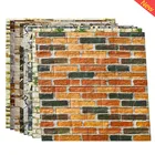 3D Наклейка на стену, s бумага, кирпич, камень, настенная бумага, сделай сам, деревенский эффект, самоклеящаяся настенная бумага s, домашний декор, наклейка, украшение комнаты