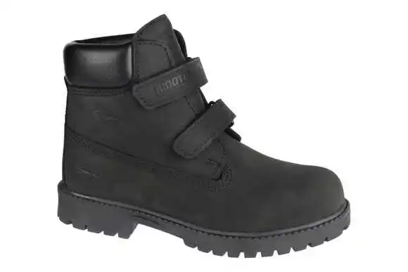 

Scooter-Waterproof Genuine Leather Black Boots F4080NS