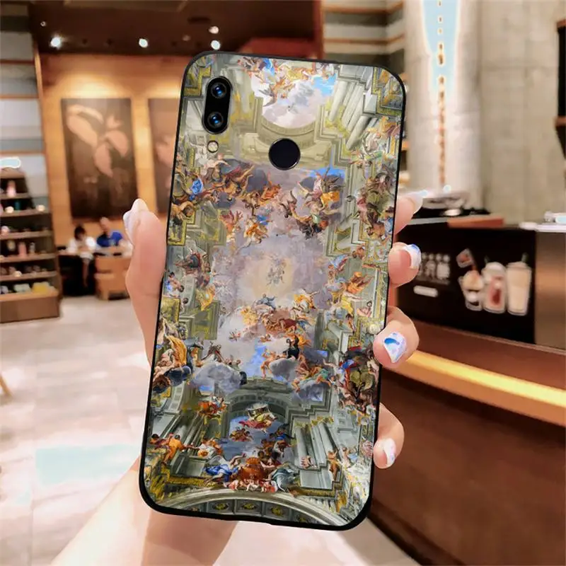 

art painting Birth of Venus self Phone Cases For Xiaomi Redmi note 7 8 9 t k30 max3 9 s 10 pro lite