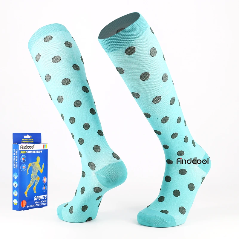 Женские длинные носки Findcool для поддержки икр|Носки велоспорта| |