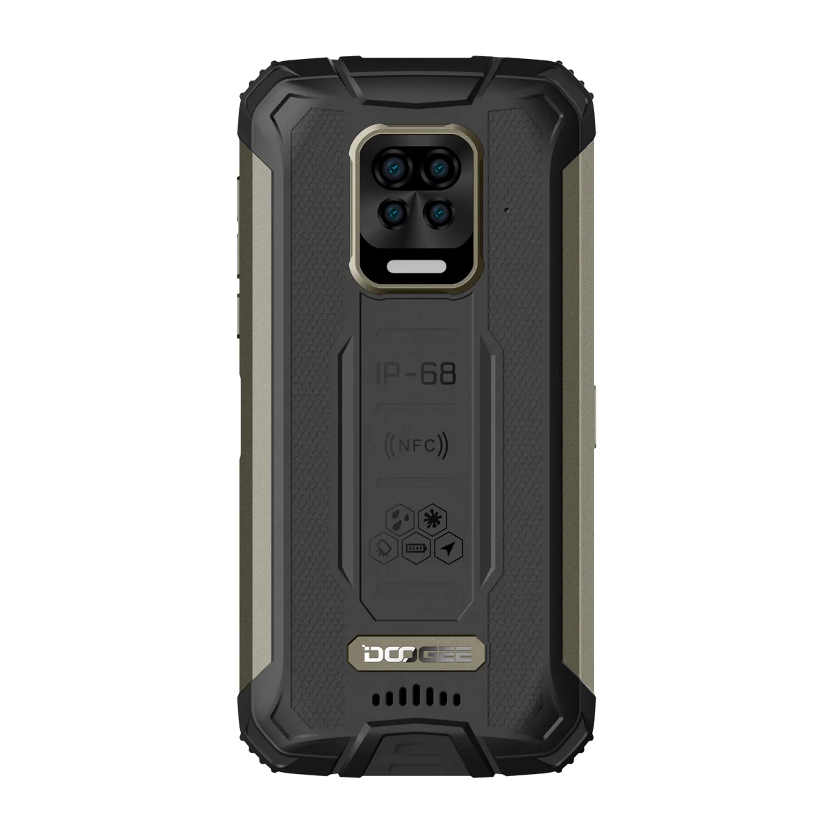 doogee s59 pro ip68ip69k 4128gb nfc rugged smartphone 10050mah super battery mobile phone 2w loud volume speaker free global shipping