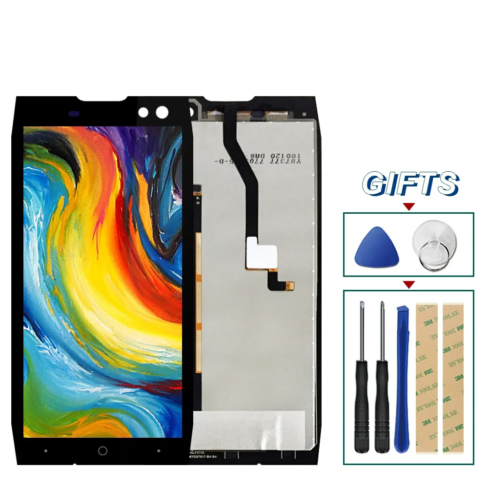 

For 5.7 inch Doogee S50 LCD Display+Touch Screen 100% Tested Screen Digitizer Assembly Replacement+Free Tools