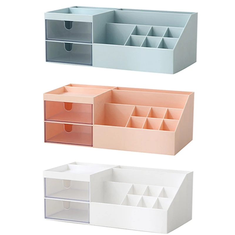 

HOT SALE Makeup Organizer for Cosmetic Cosmetic Storage Box Organizer Desktop Jewelry Nail Polish Makeup Drawer Container