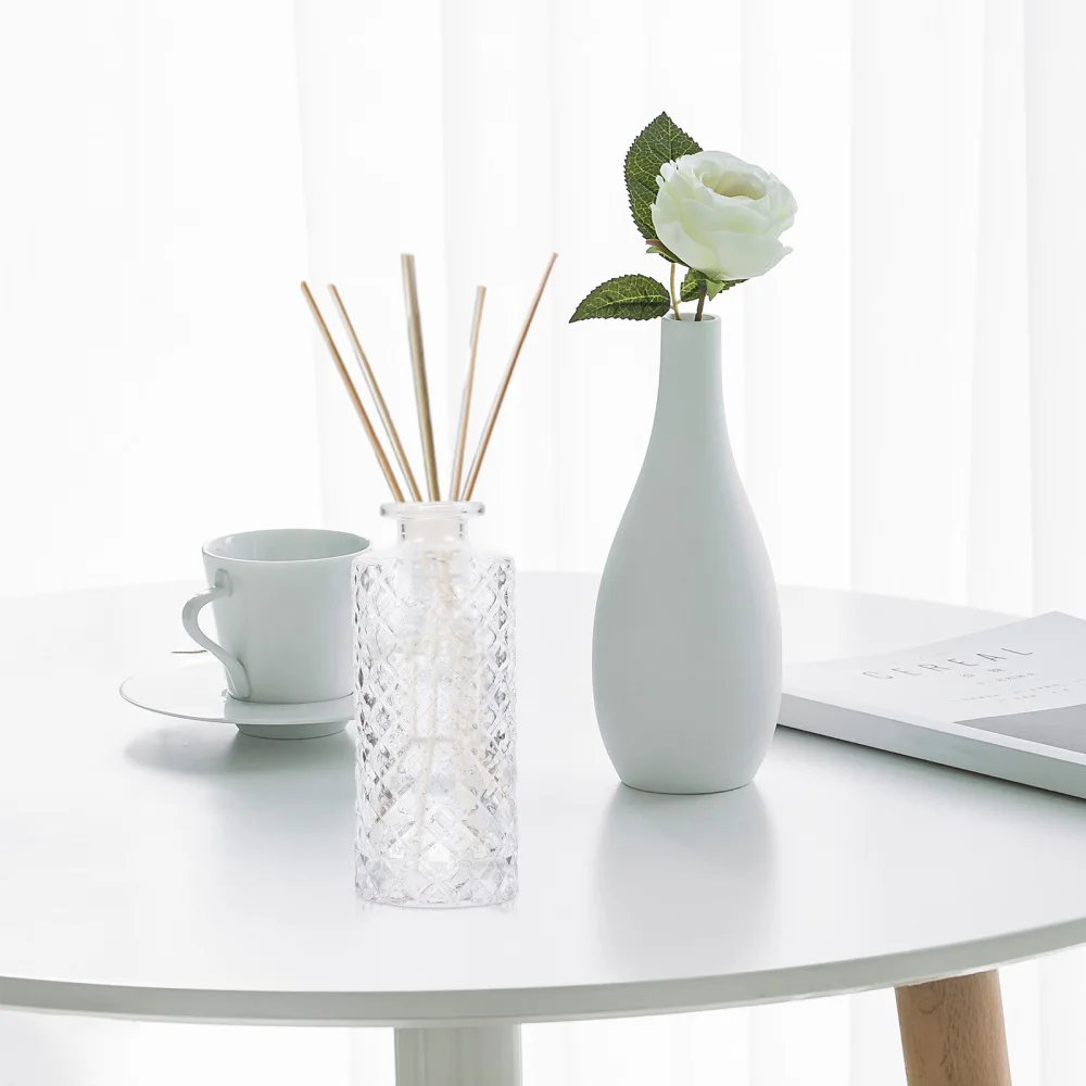 

3pcs 150ml Fragrance Glass Diffuser Bottles Refillable Aromatherapy Container