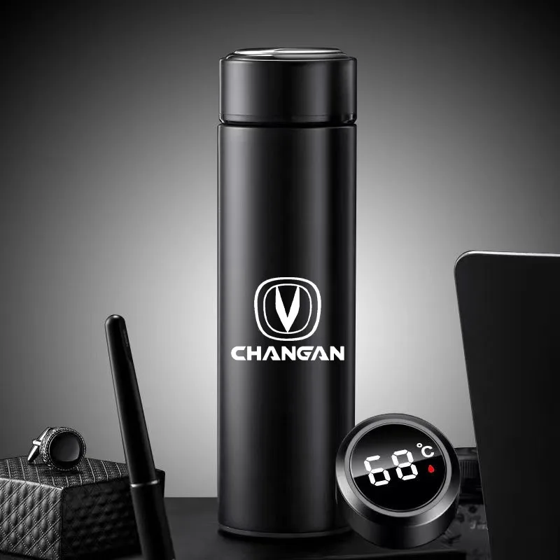 

For Changan 500ml Intelligent Thermos Coffee Cup Temperature Display Stainless Steel Vacuum Water Cup