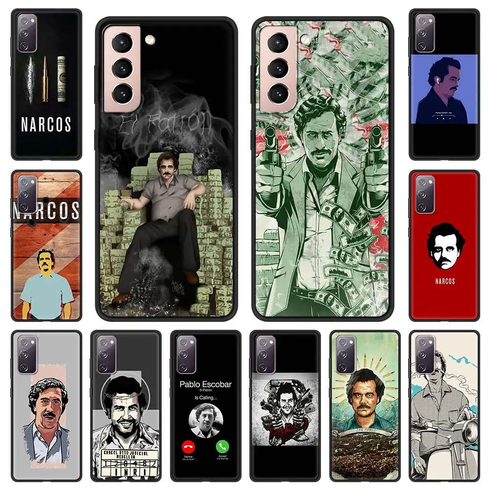 

Silicone Phone Case For Samsung Galaxy S20 FE S10 Plus S21 Ultra 5G S10e S8 S9 Plus Cover Fundas Narcos TV Series Pablo Escobar