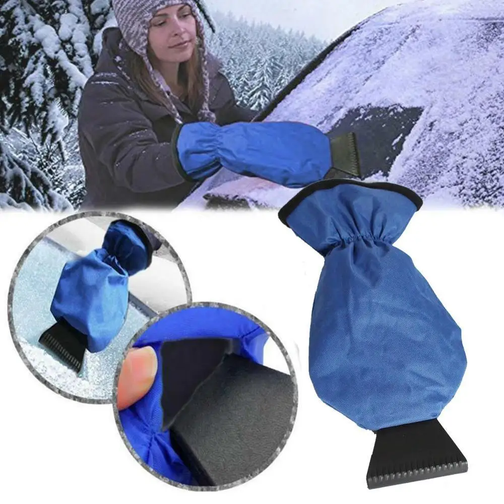 Лопата для снега лед скребок инструмент удаление скребка перчатки ткань Оксфорд