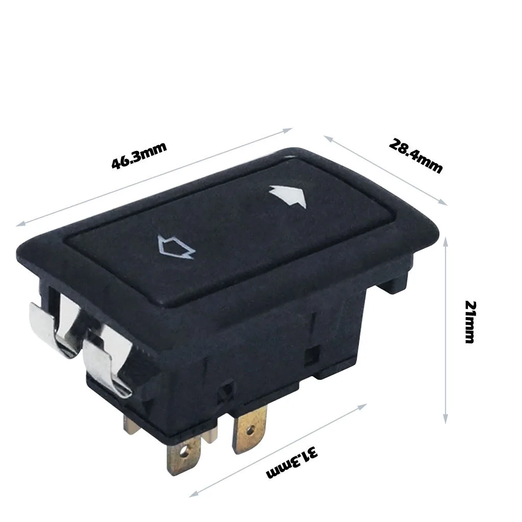 Универсальный Автомобильный Электрический оконный переключатель 6 контактов 12 24