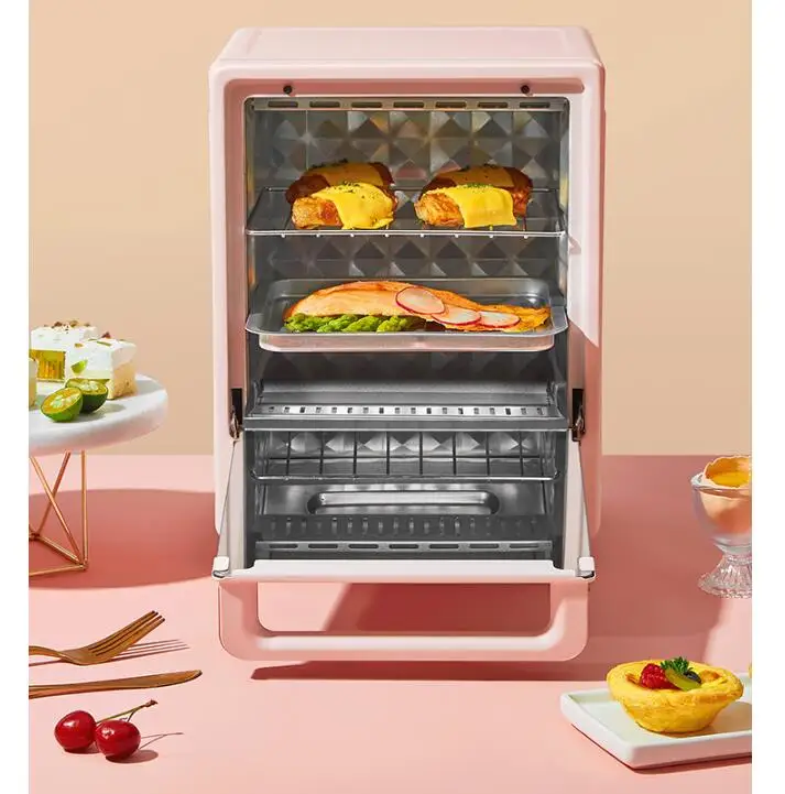 

220V 12L Mini Electric Bread Oven Household Electric Bread Baking Oven Cake Bread Pizza Baker Oven Easy To Operate