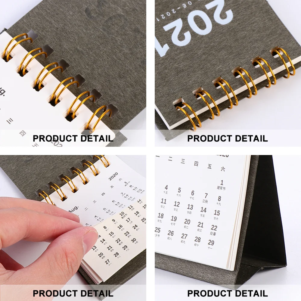 

1 Pc 2021 Mini Desktop Calendar Office Calendar Convenient Home Calendar