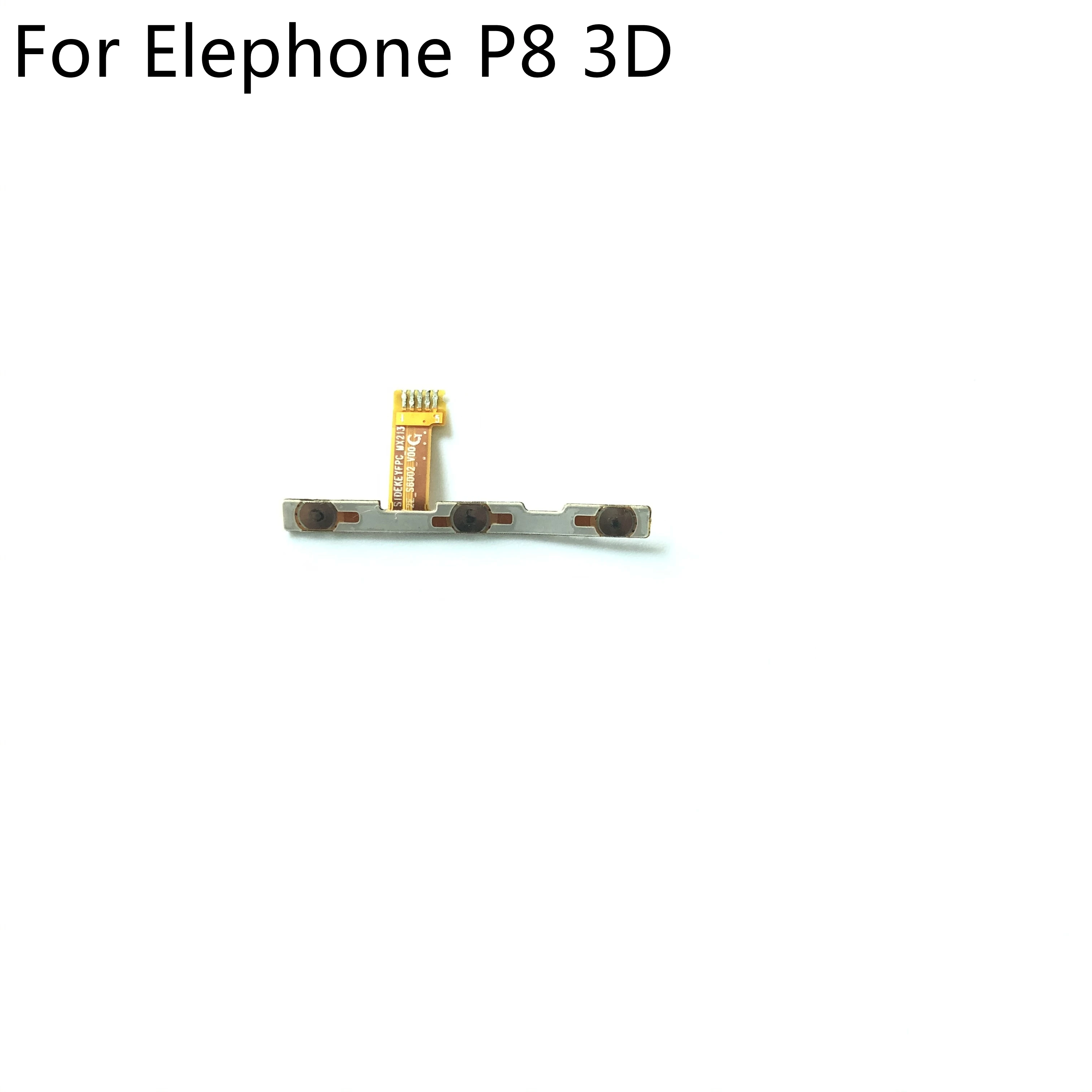 Кнопка питания и громкости. Купить шлейф для кнопки запуска смартфон Elephone p9000.