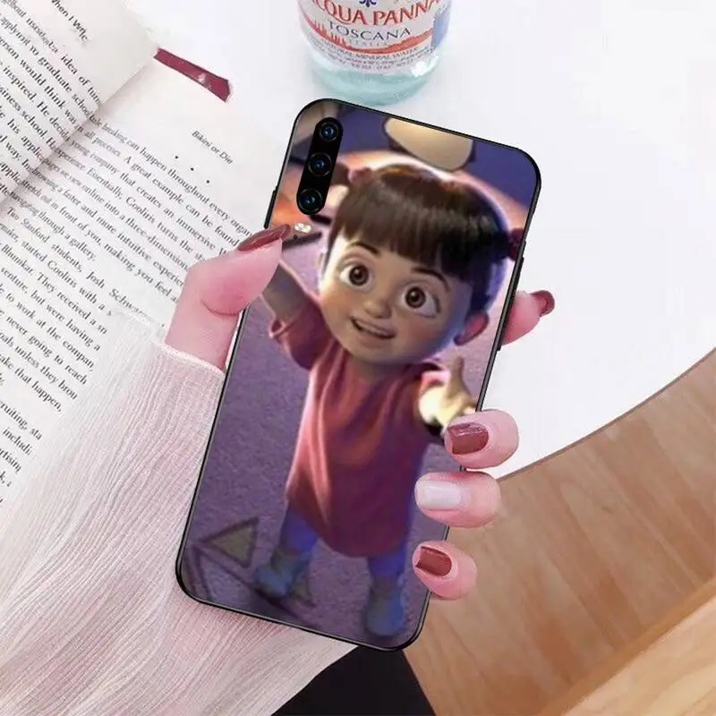 Мягкий силиконовый черный чехол для телефона PENGHUWAN girl от Monster inc Huawei P30 P20 lite Mate 20 Pro P