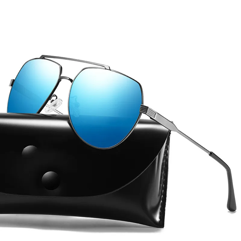 Мужские солнцезащитные очки овальной формы с поляризацией|Мужские очки| |