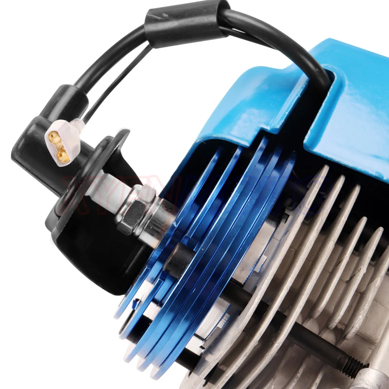 2-тактный двигатель 49cc с полным двигателем системой управления воздуха