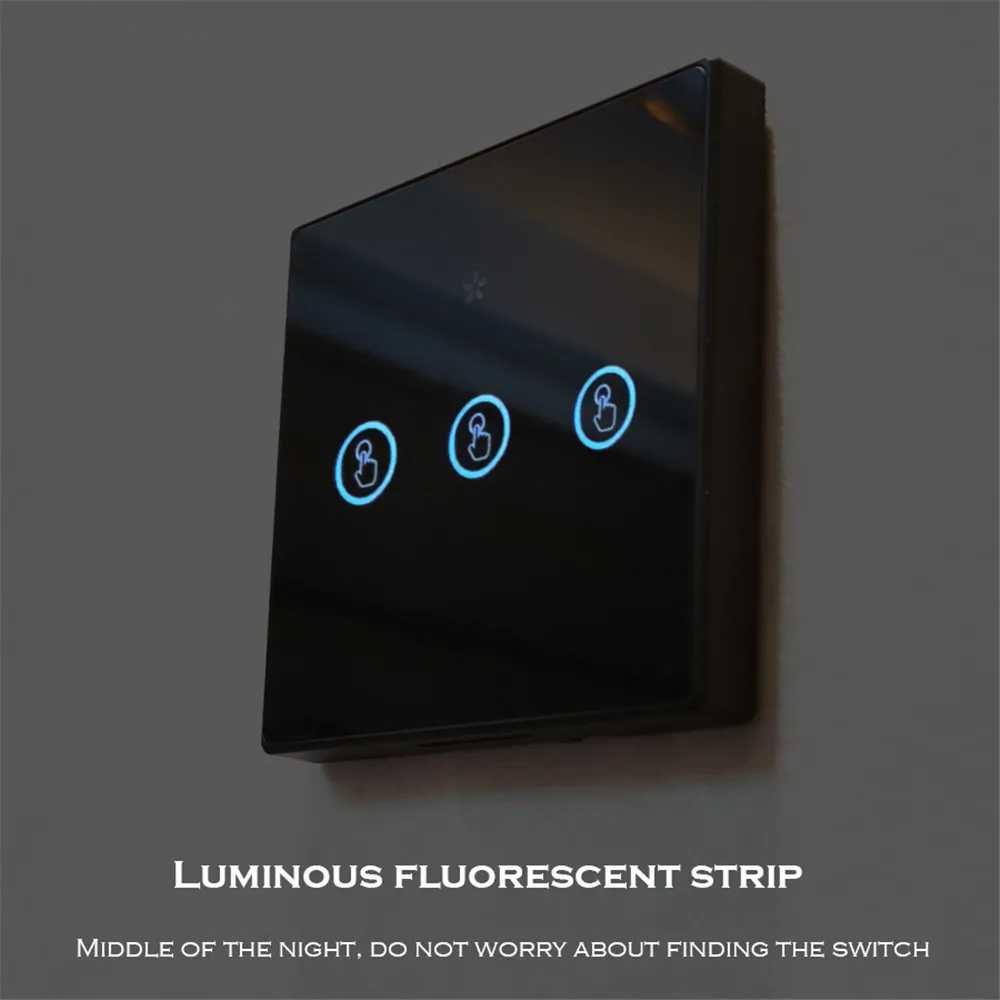 SMATRUL Умный домашний беспроводной сенсорный выключатель светильник пульт