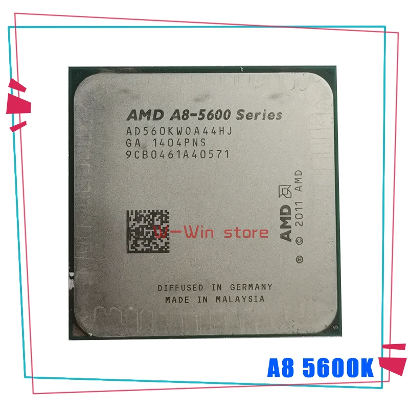 Процессор AMD A8 5600K 5600 3 6 ГГц AD560KWOA44HJ 100 Вт HD 7560D четырехъядерный разъем FM2|Процессоры|