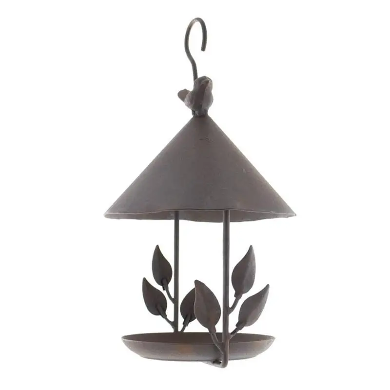 

Креативная кормушка для диких птиц, коробка для приманок, подвесная кормушка для птиц, железная Подвеска для сада, товары для кормления птиц...