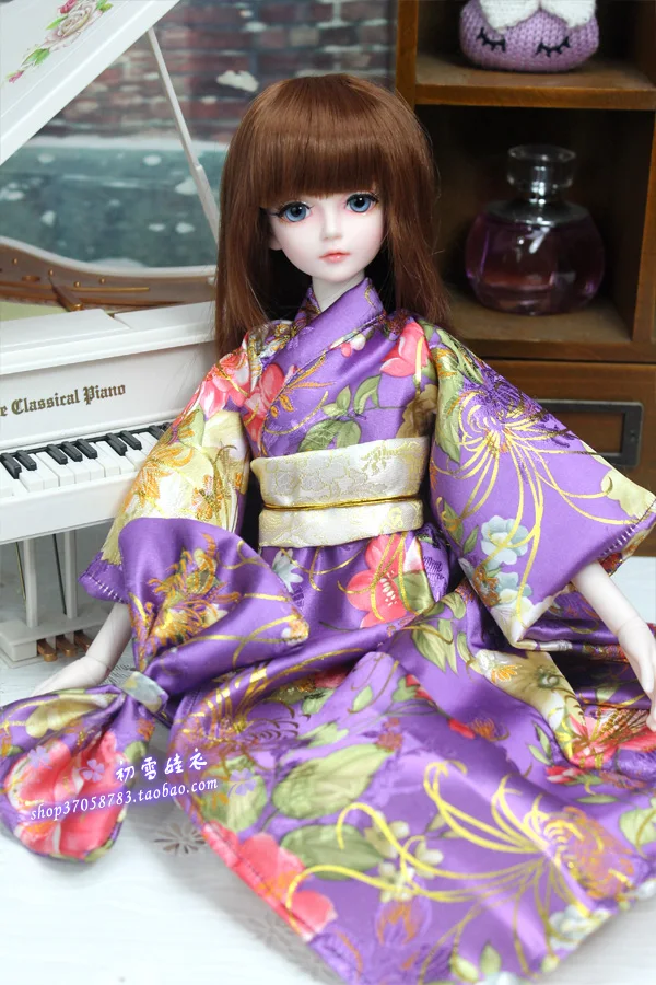 1/6 1/4 1/3 BJD аксессуары Кукла Одежда японское кимоно юката для BJD/SD yosd MSD, не включает в себя куклы, обувь, парик и другие E2538