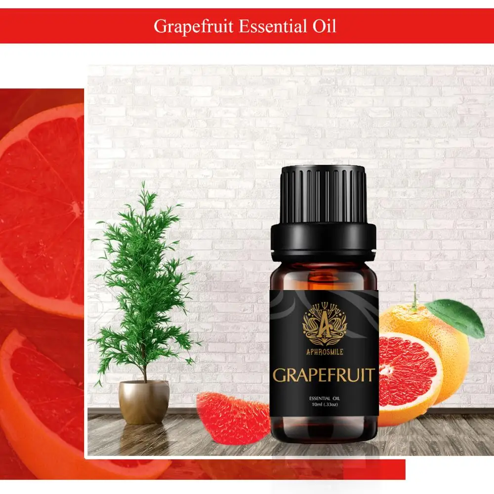 10ml Grapefruit Pure Essential Oil for Aromatherapy Diffusers Air Freshening Oils | Красота и здоровье