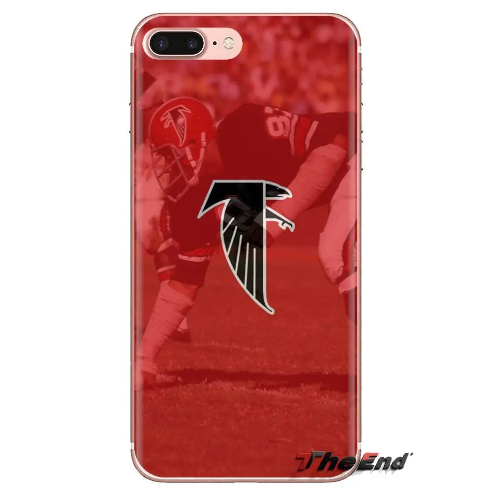 Для samsung Galaxy S3 S4 S5 мини S6 S7 край S8 S9 S10 Plus Note 3 4 5 8 9 Atlanta Falcons HD обои 2 чехол для телефона