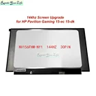 15,6 30 контактов FHD ноутбук ЖК-дисплей Экран 144 Гц Экран обновления NV156FHM-NY1 для струйного принтера HP Pavilion игровой 15-ec 15-dk gtx1050 Дисплей матрица