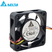 for delta efb0412ma 4010 12v 0 09a 4cm double ball bearing cooling fan 40x40x10mm